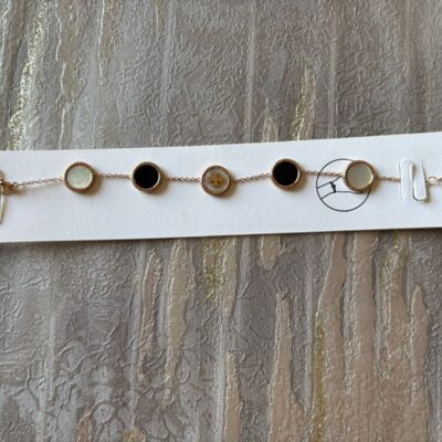 Minimal Dot Chain Bracelet