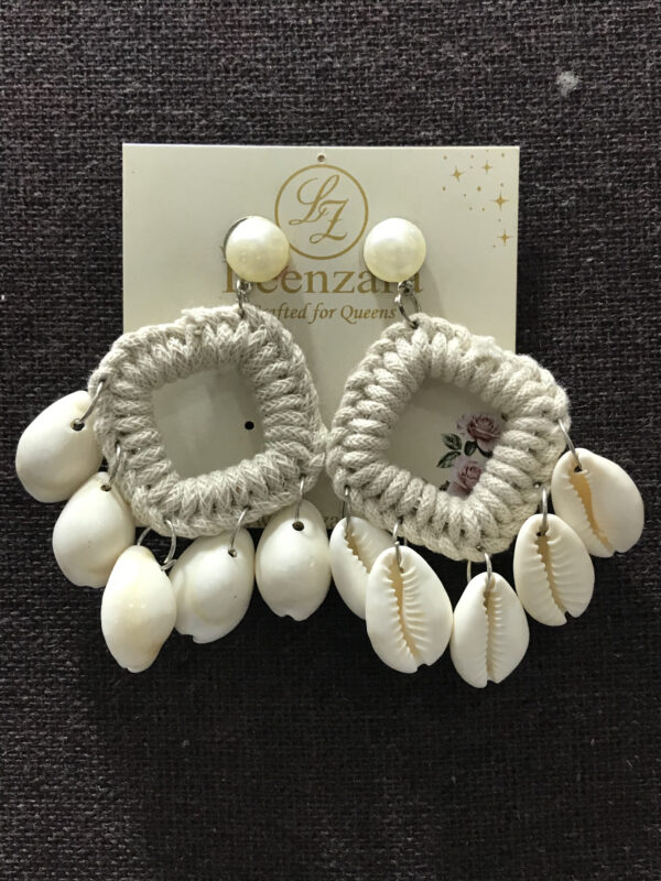 Boho  Shell Hoop Earrings