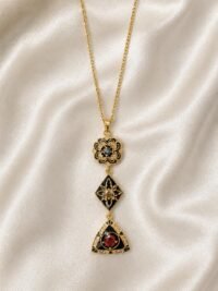 Golden 3 tier Multi Necklace