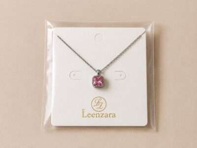 Rose Spark Halo Necklace for Women