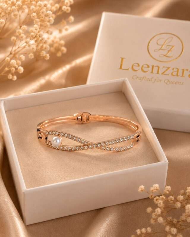 Infinity Gold Bracelet - Image 2