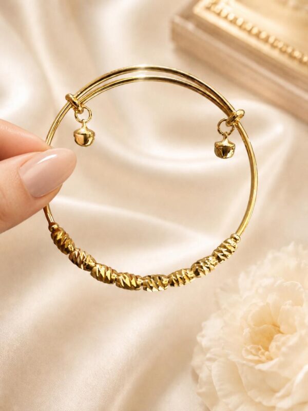 Leenzara Charm Gold Plated Bracelet - Image 3